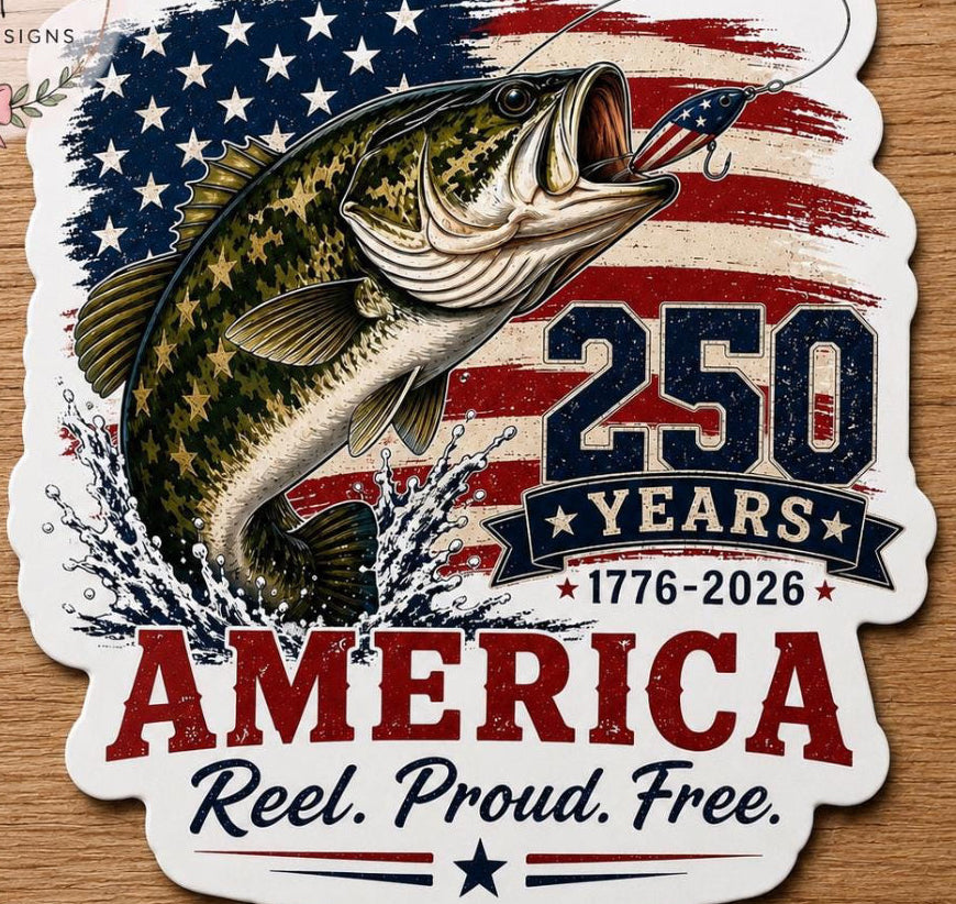 Reel, Proud, Free Tee