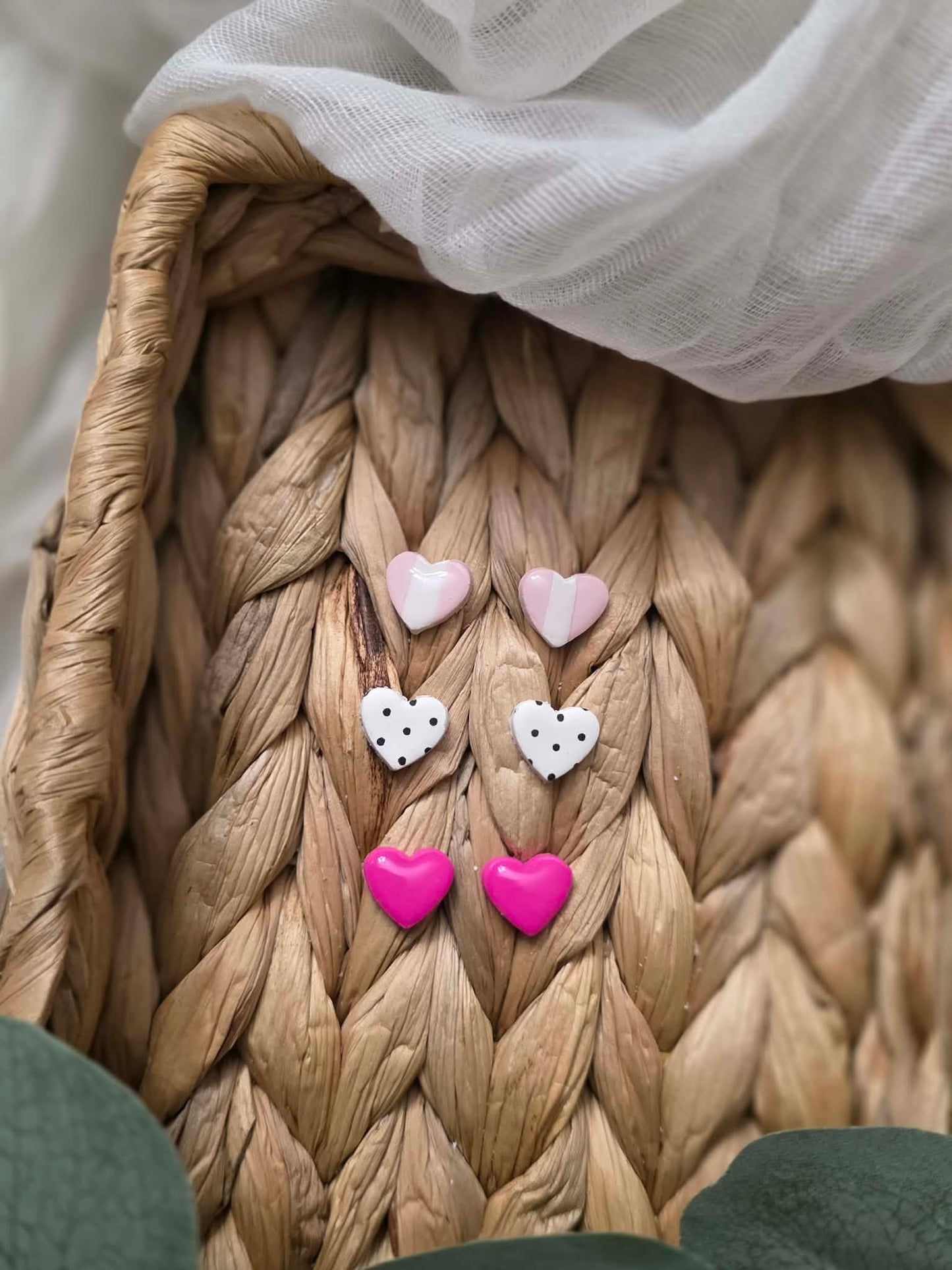 BIS Heart Studs