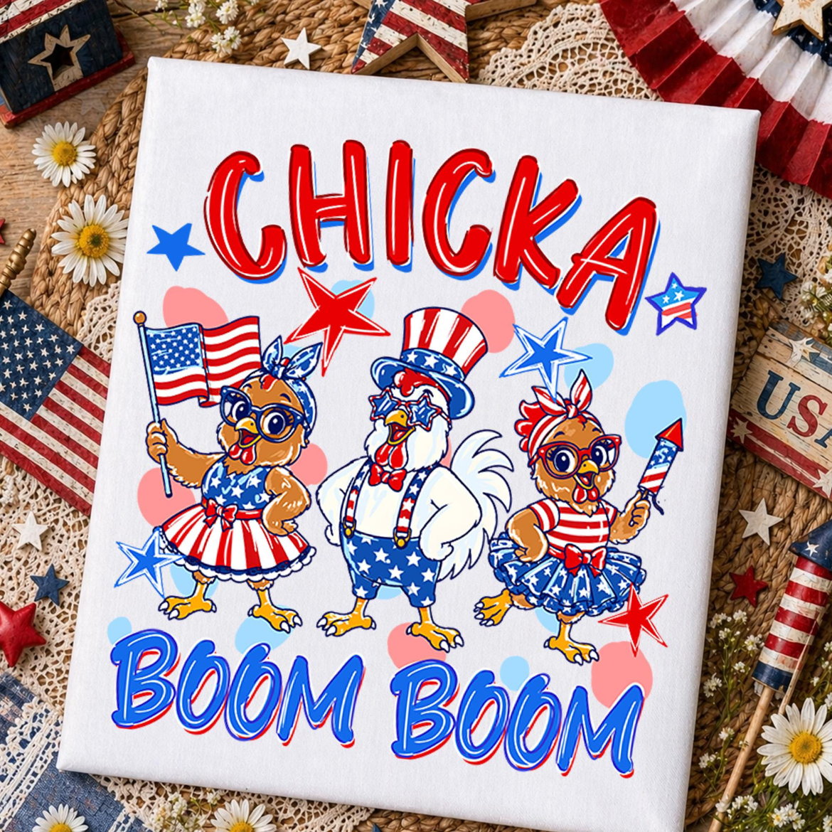 Chicka Boom Boom Tee
