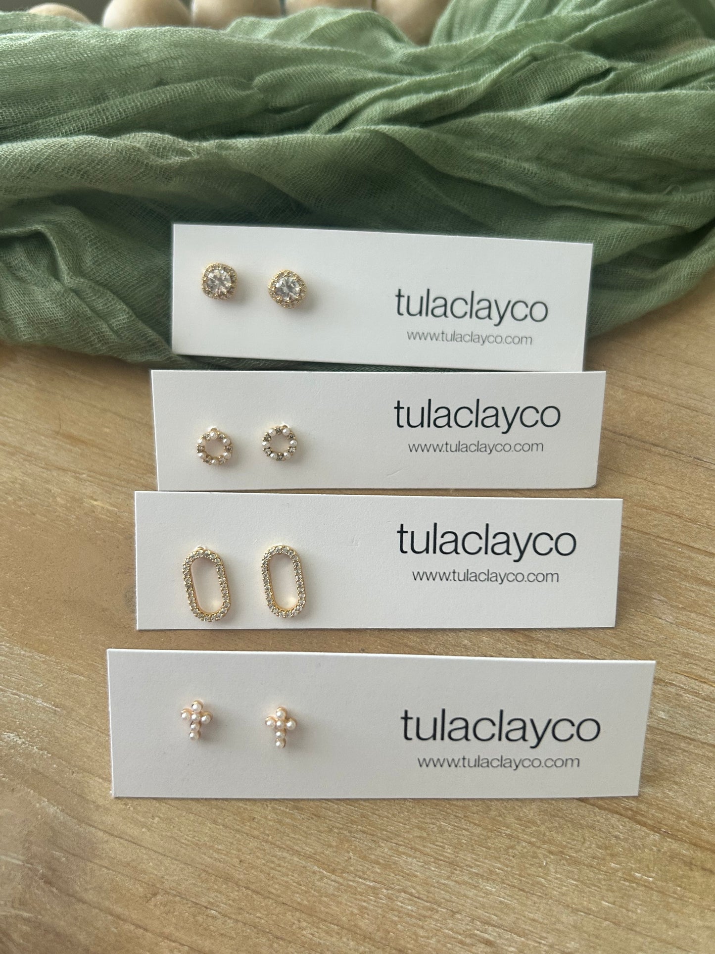 Oval Studs
