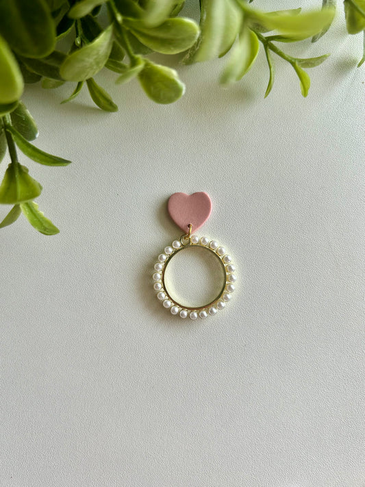 Pink Pearl Dangles