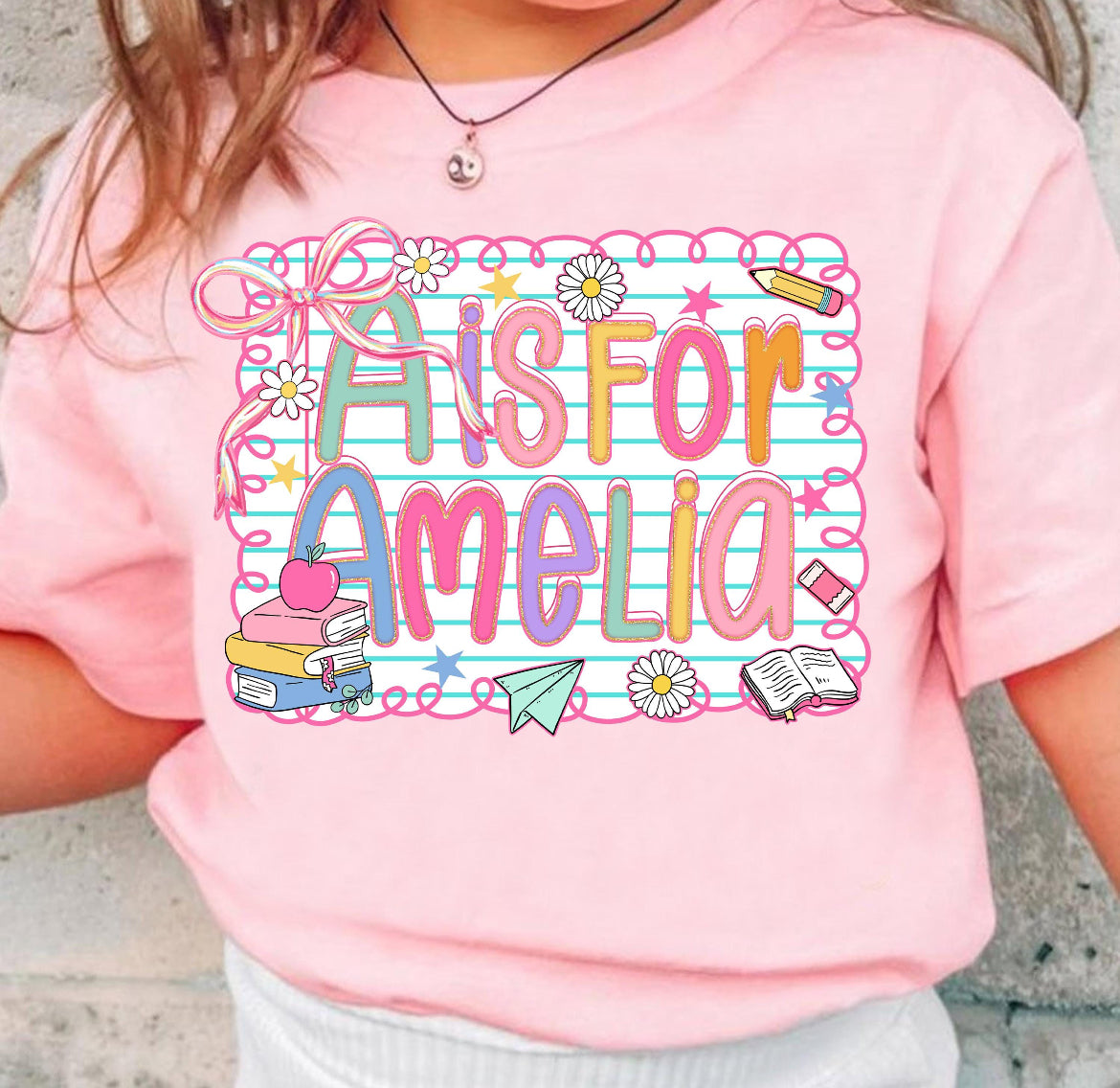 A is for (Custom Lettering)