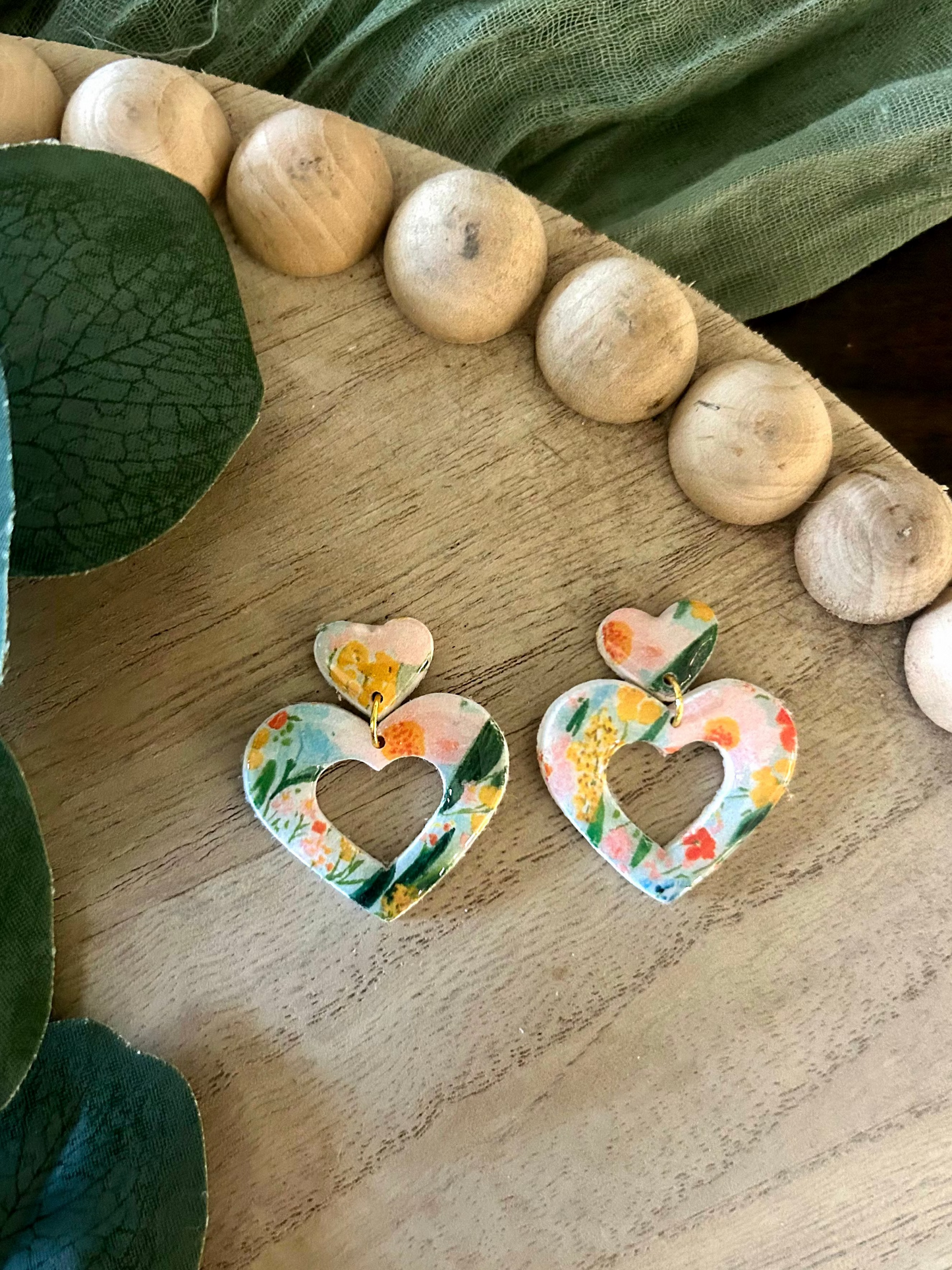 Blooming Double Heart
