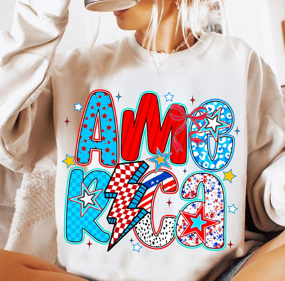 Retro America Tee