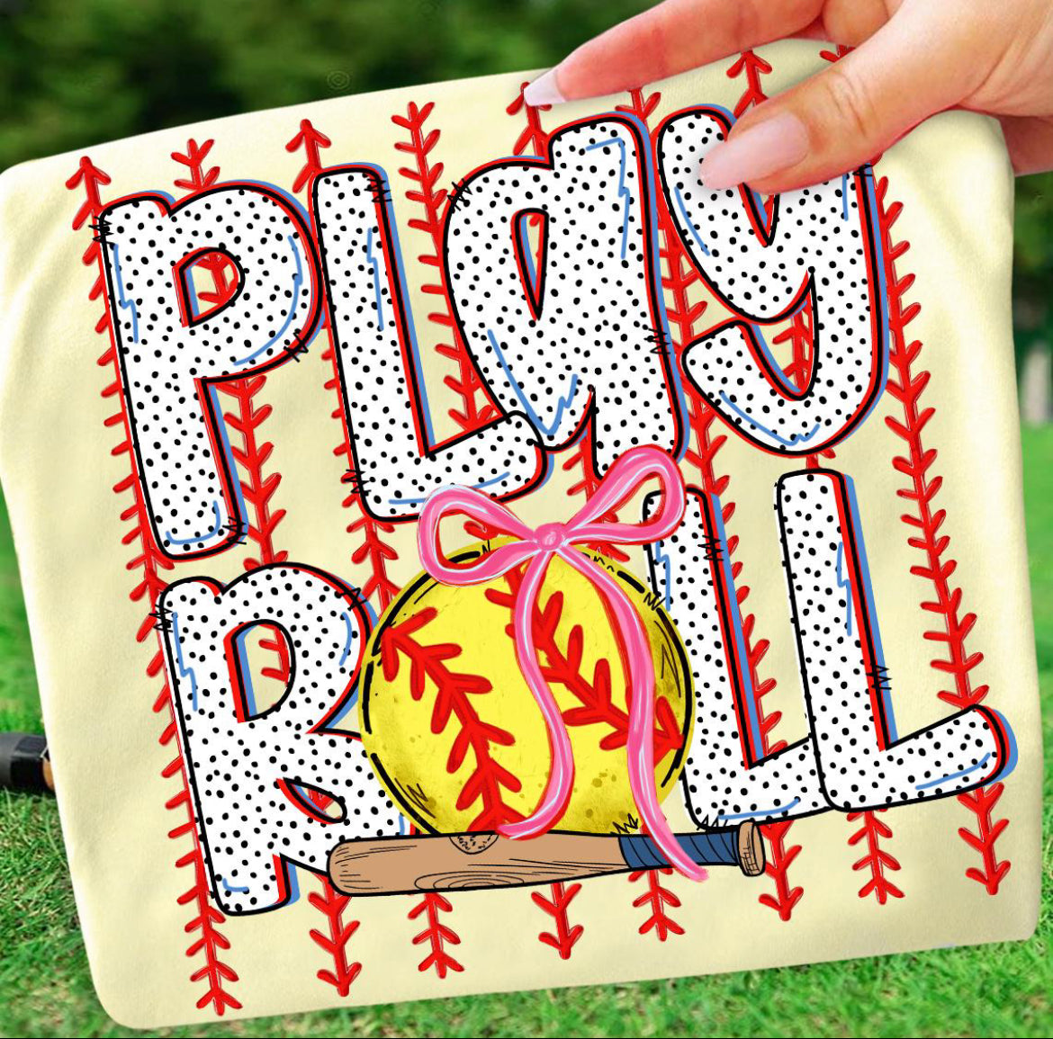 Polka Dot Play Ball (Softball)