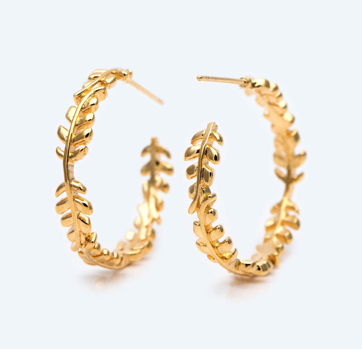 Leafy Hoops