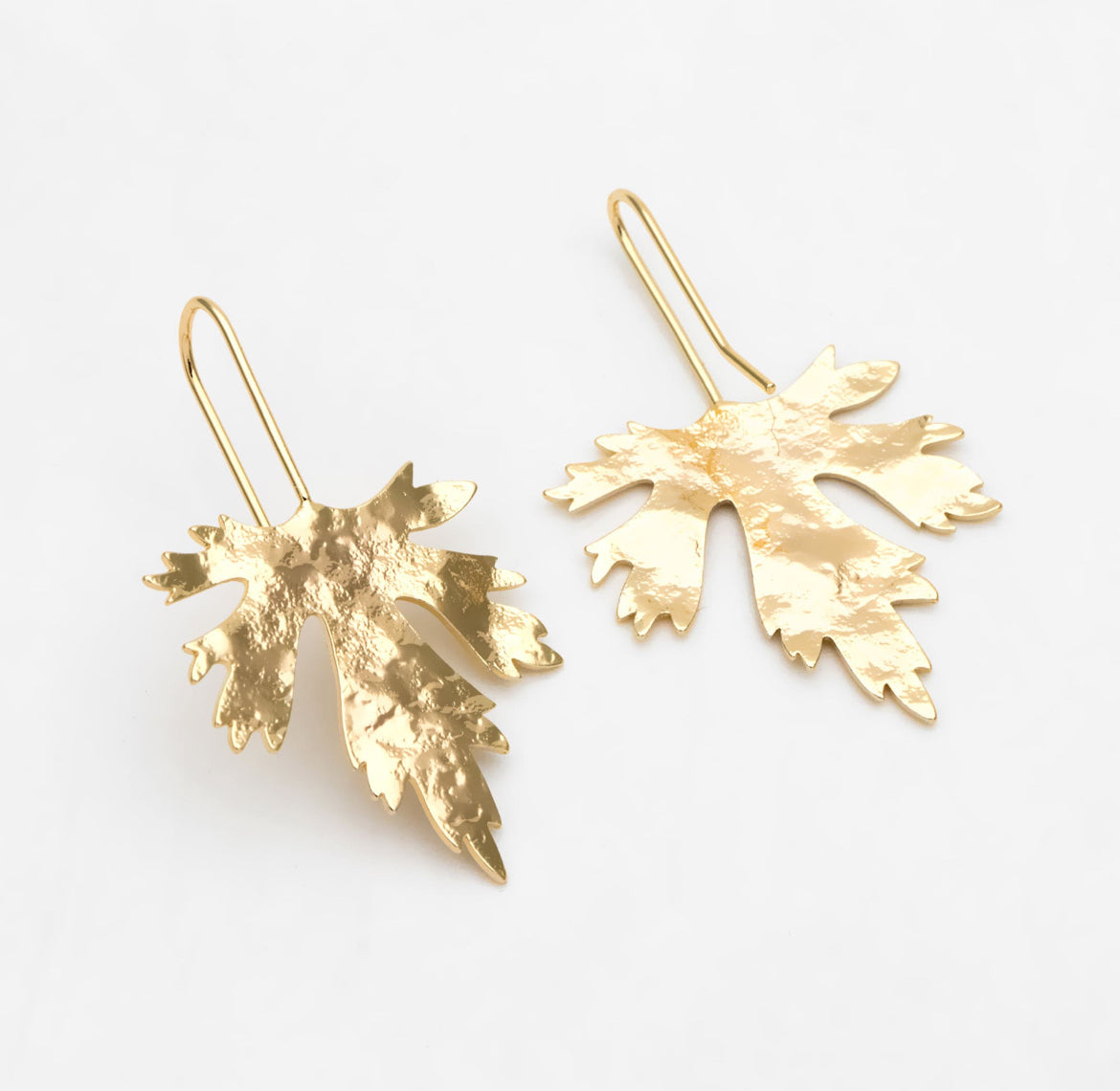 Maple Leaf Ear Hooks