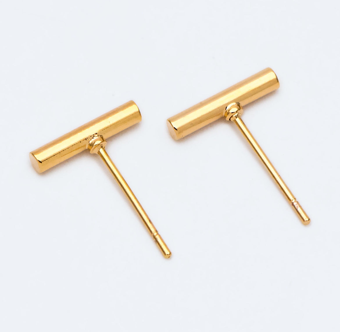 Gold Bar Studs