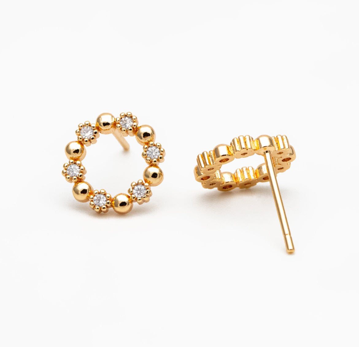 Gold Gilded Circles