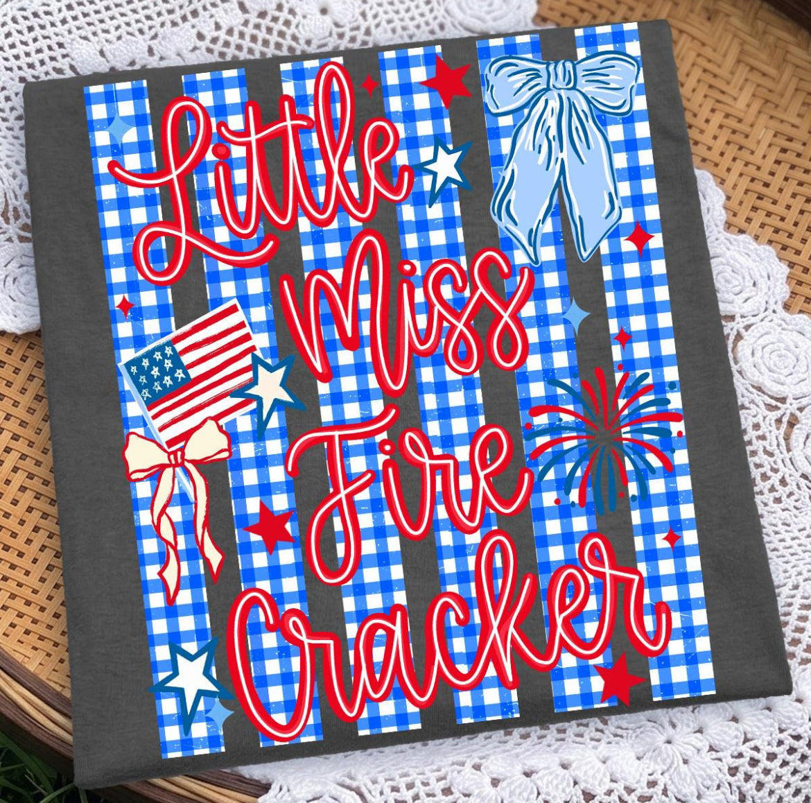 Little Miss Firecracker Tee
