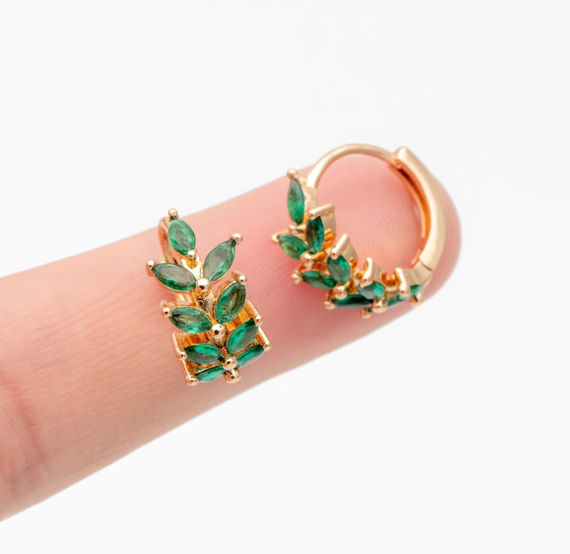 Emerald Leafy Huggies