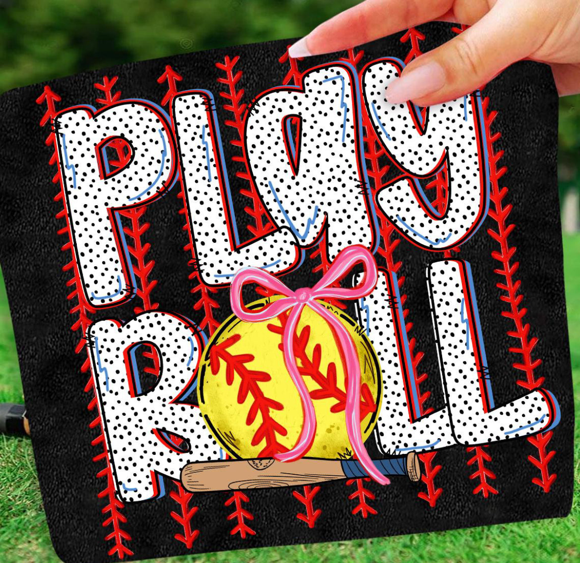 Polka Dot Play Ball (Softball)