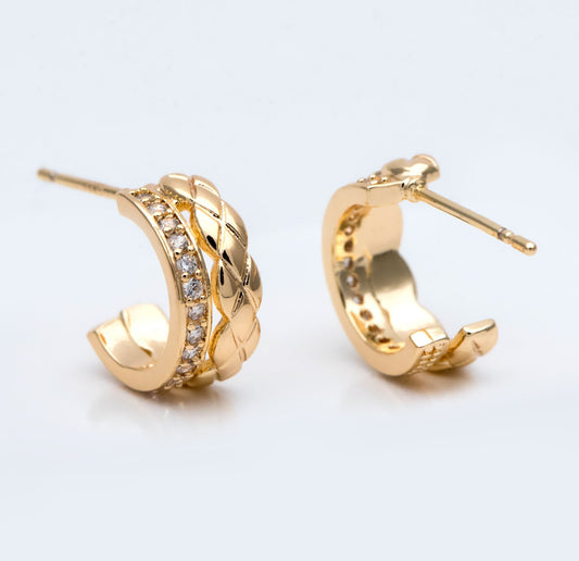 Double Banded Small Hoops