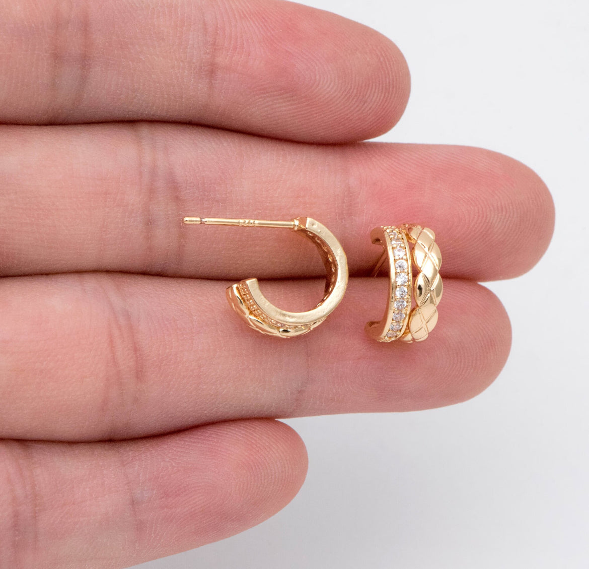 Double Banded Small Hoops
