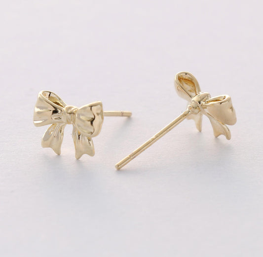 Gold Micro Girly Bows