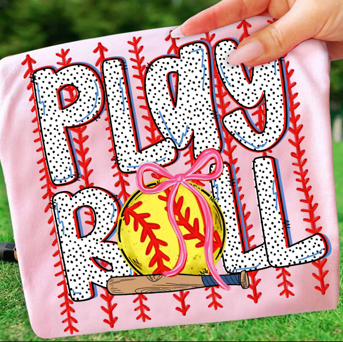 Polka Dot Play Ball (Softball)