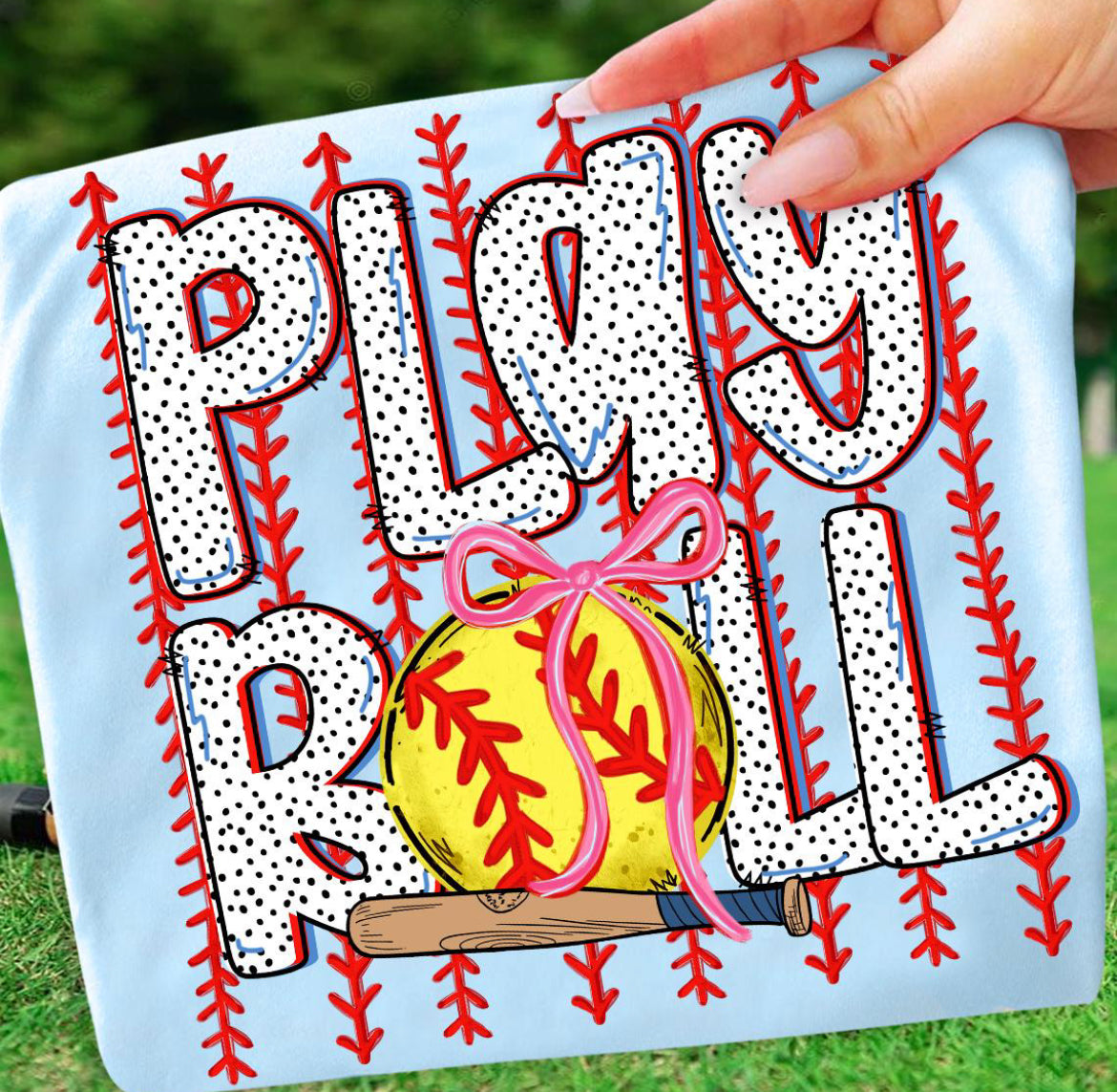 Polka Dot Play Ball (Softball)