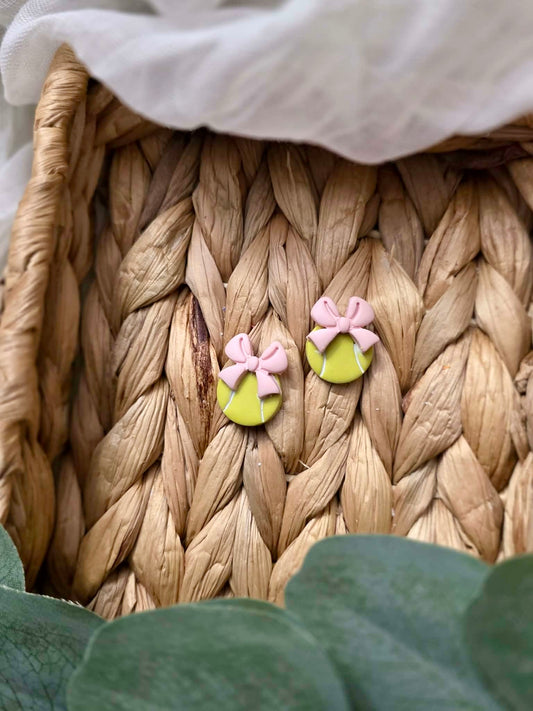 Tennis Bow Stud