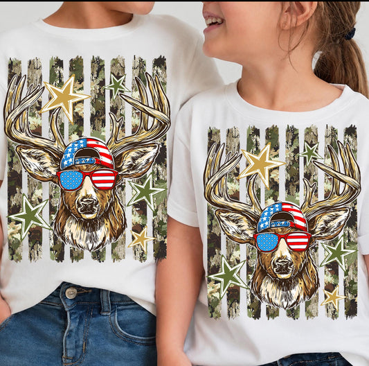 Patriotic Deer