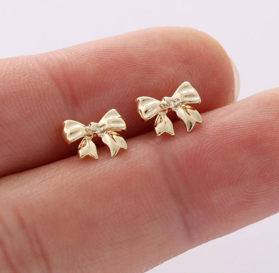 Gold Micro Girly Bows