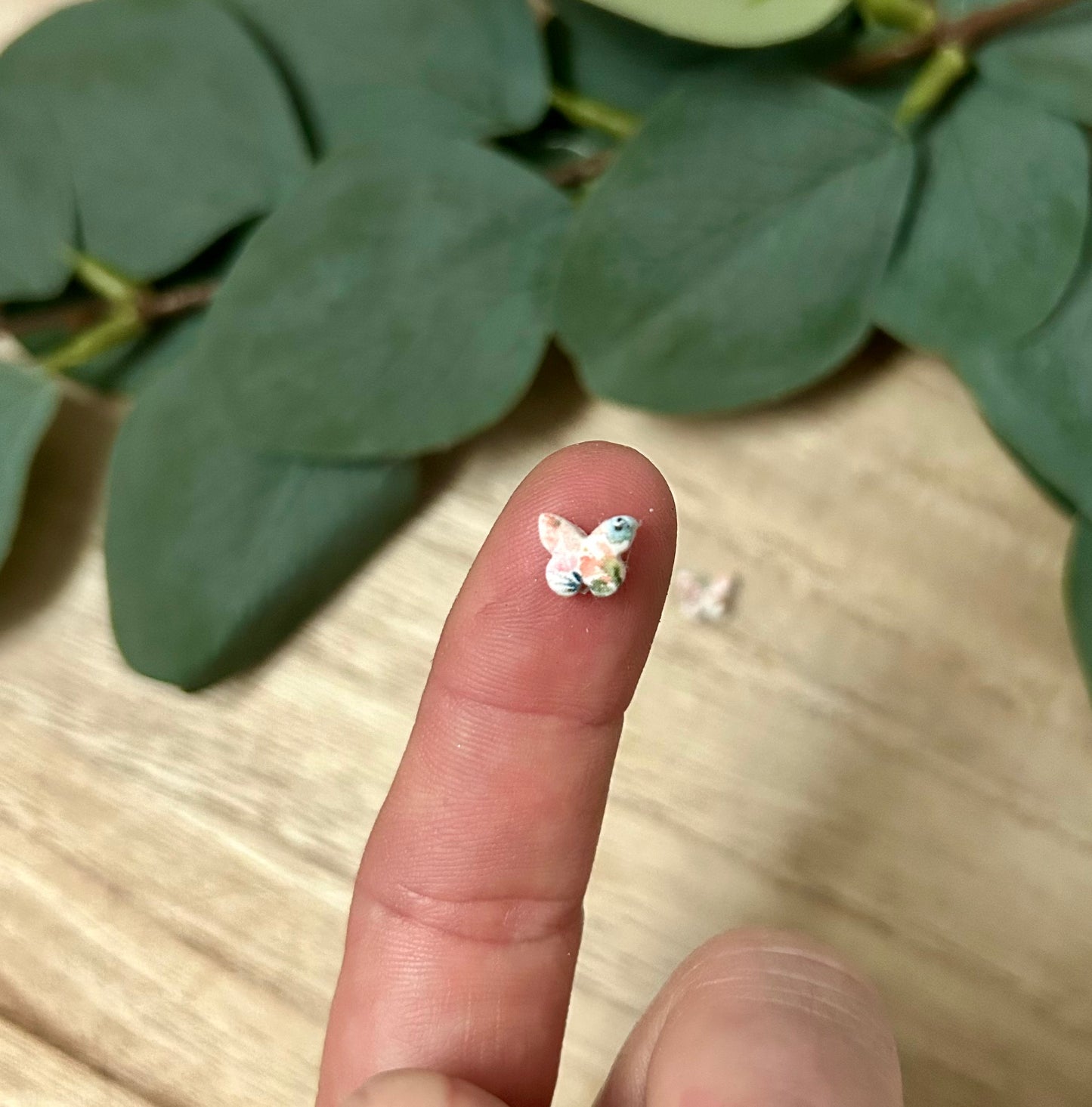 Micro Butterfly Stud