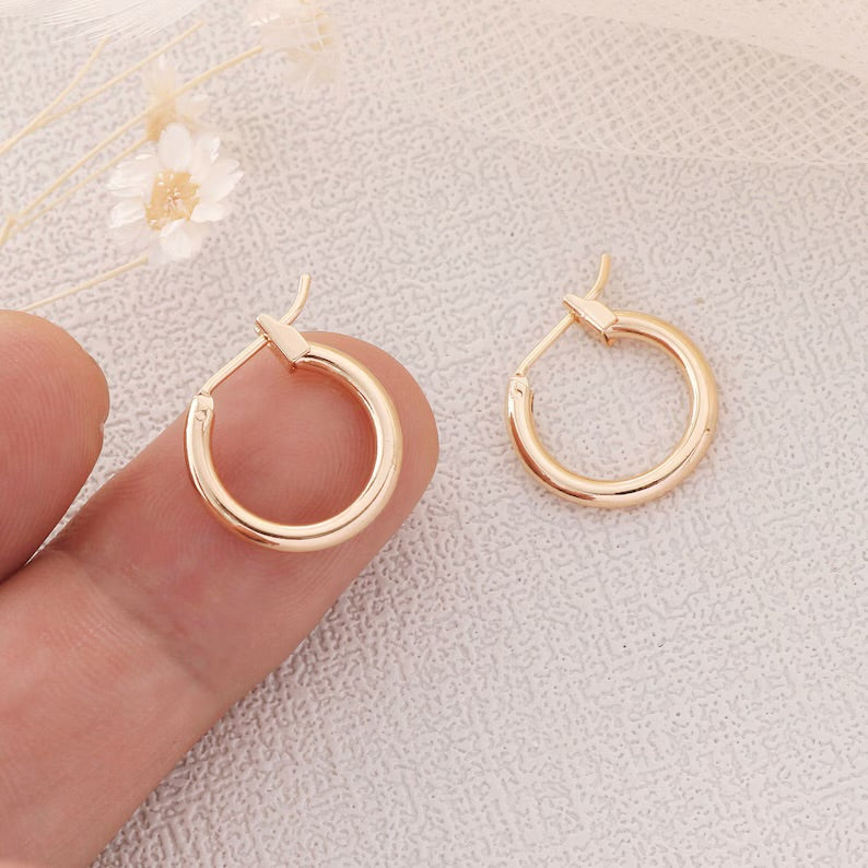 Small Gold Hoops