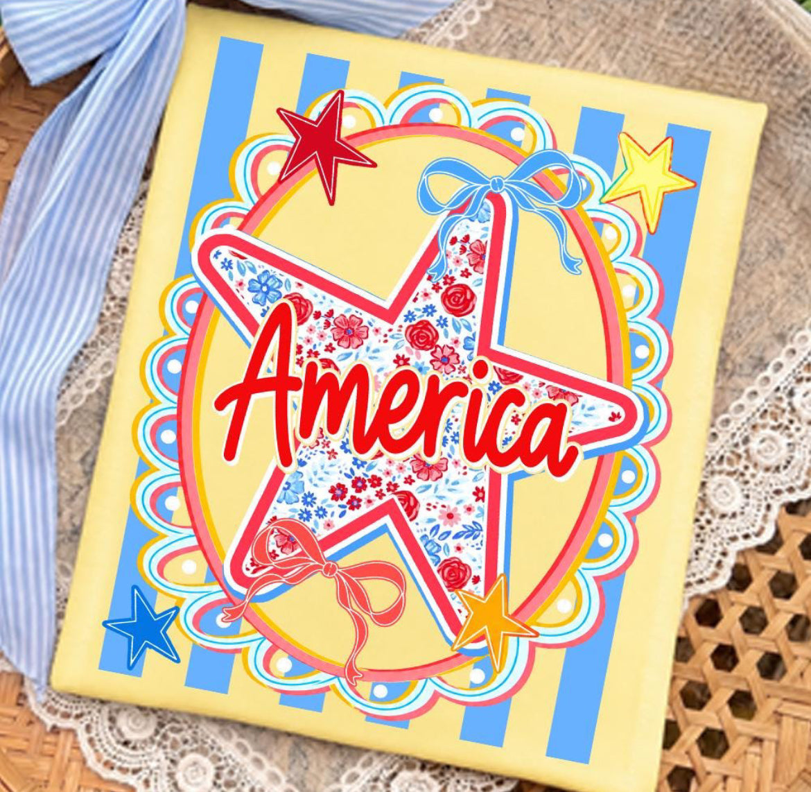 Preppy America Tee