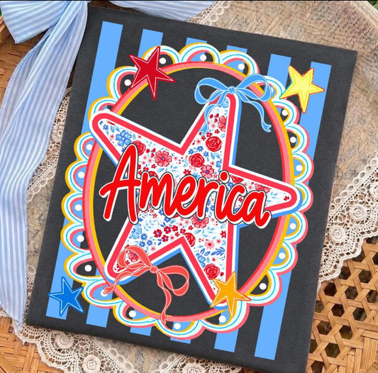 Preppy America Tee