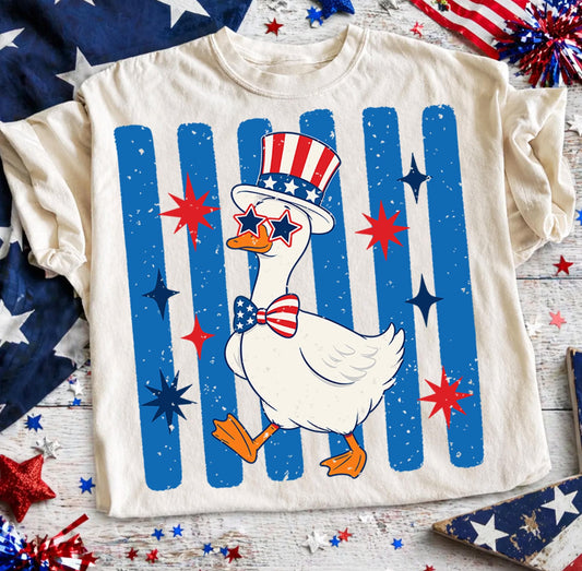 Patriotic Goose Tee