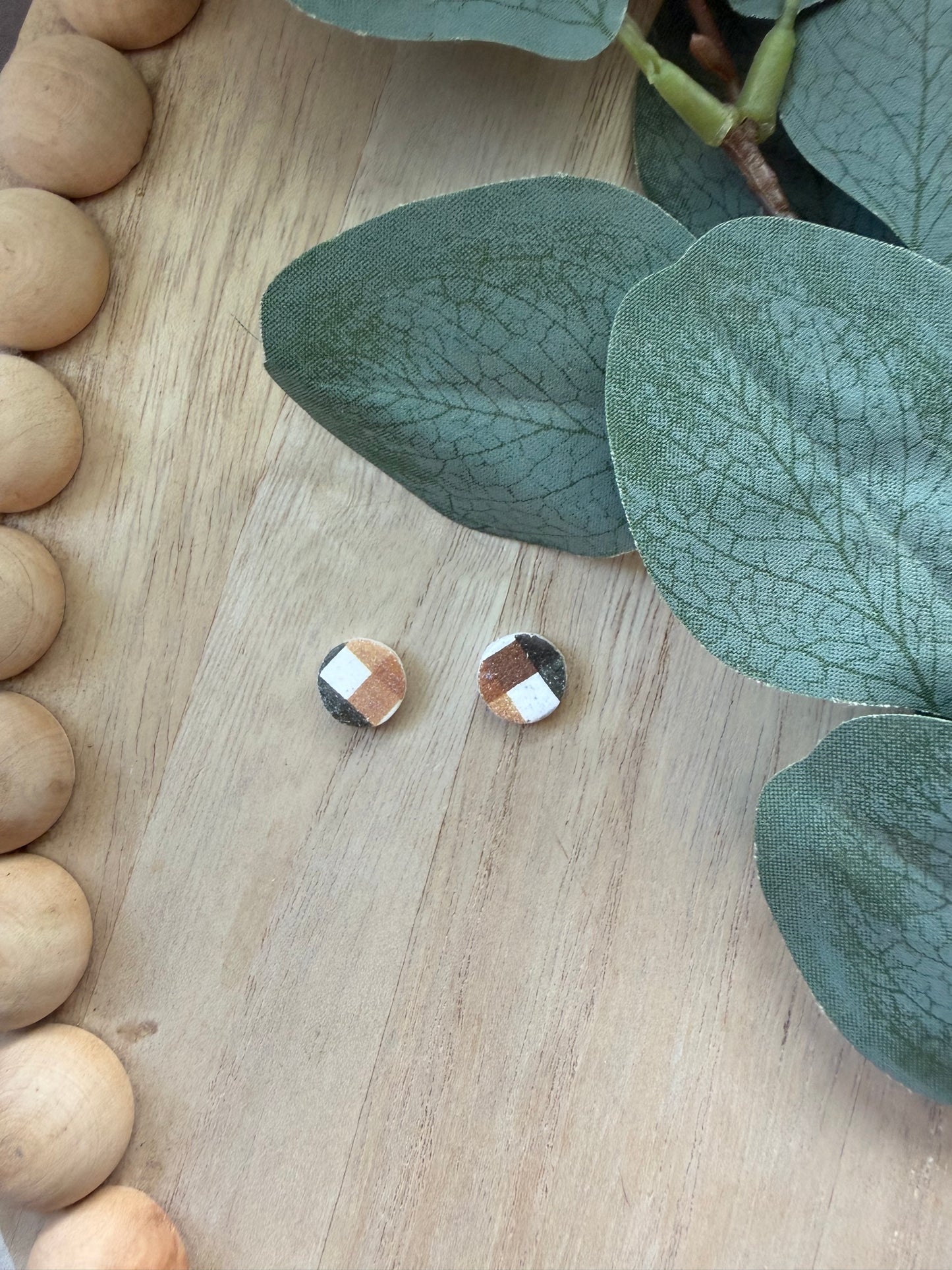 Cozy Circle Studs