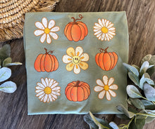 Load image into Gallery viewer, Daisies and Pumpkins Tee
