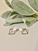 Load image into Gallery viewer, White Jasmine Studs
