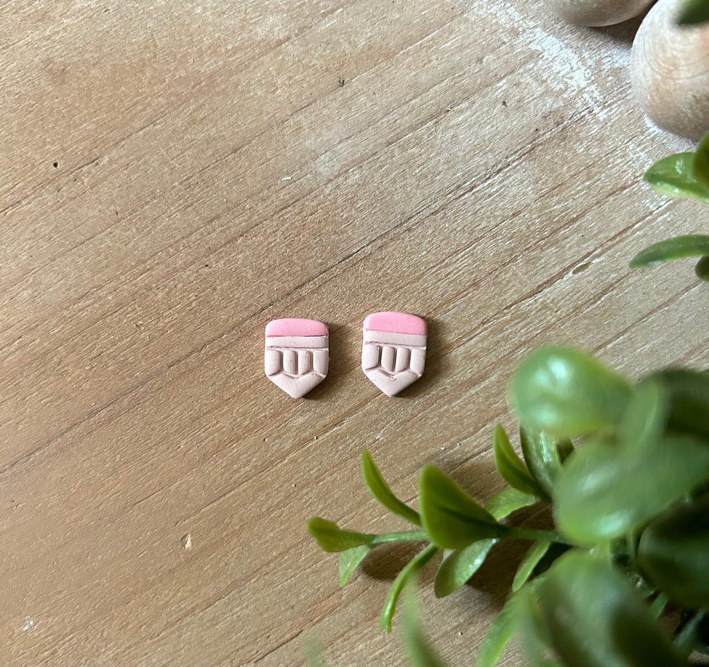 Pink Pencil Stud