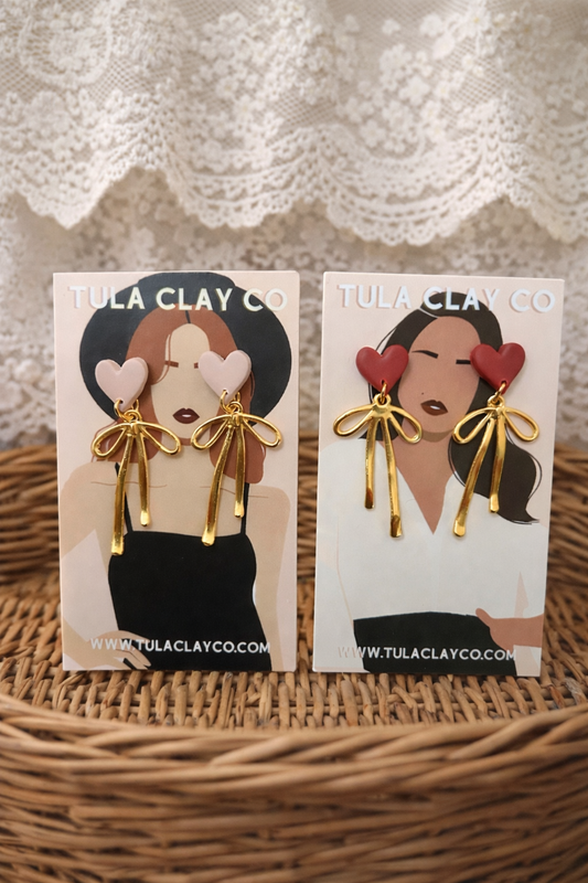 Hearts & Bows (Gold)