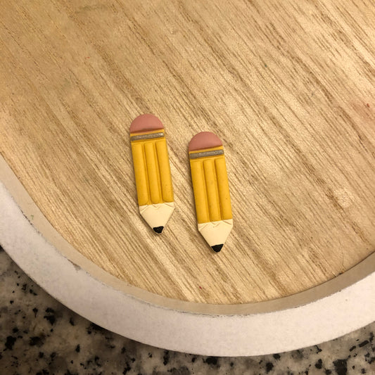 Oversized Pencil Stud