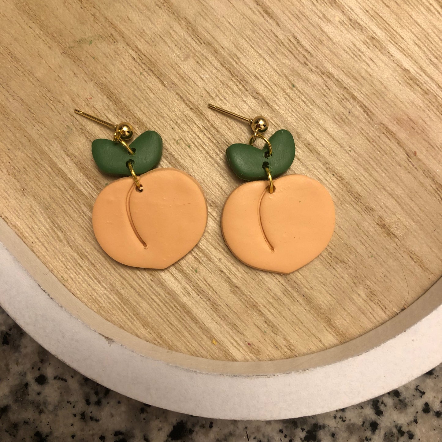 Peach Dangles