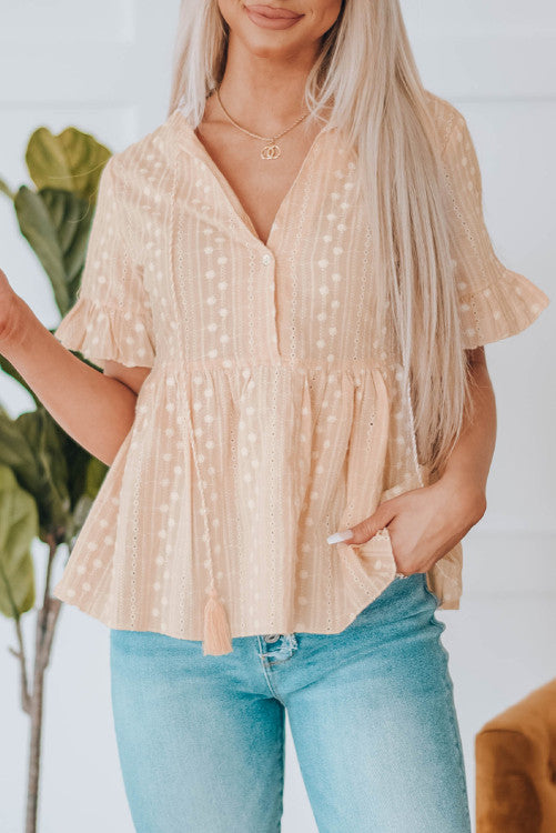 Blush Babydoll Top