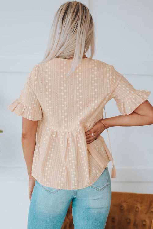 Blush Babydoll Top